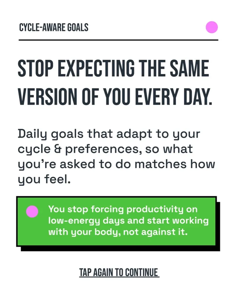 Cycle-Aware Goals Details