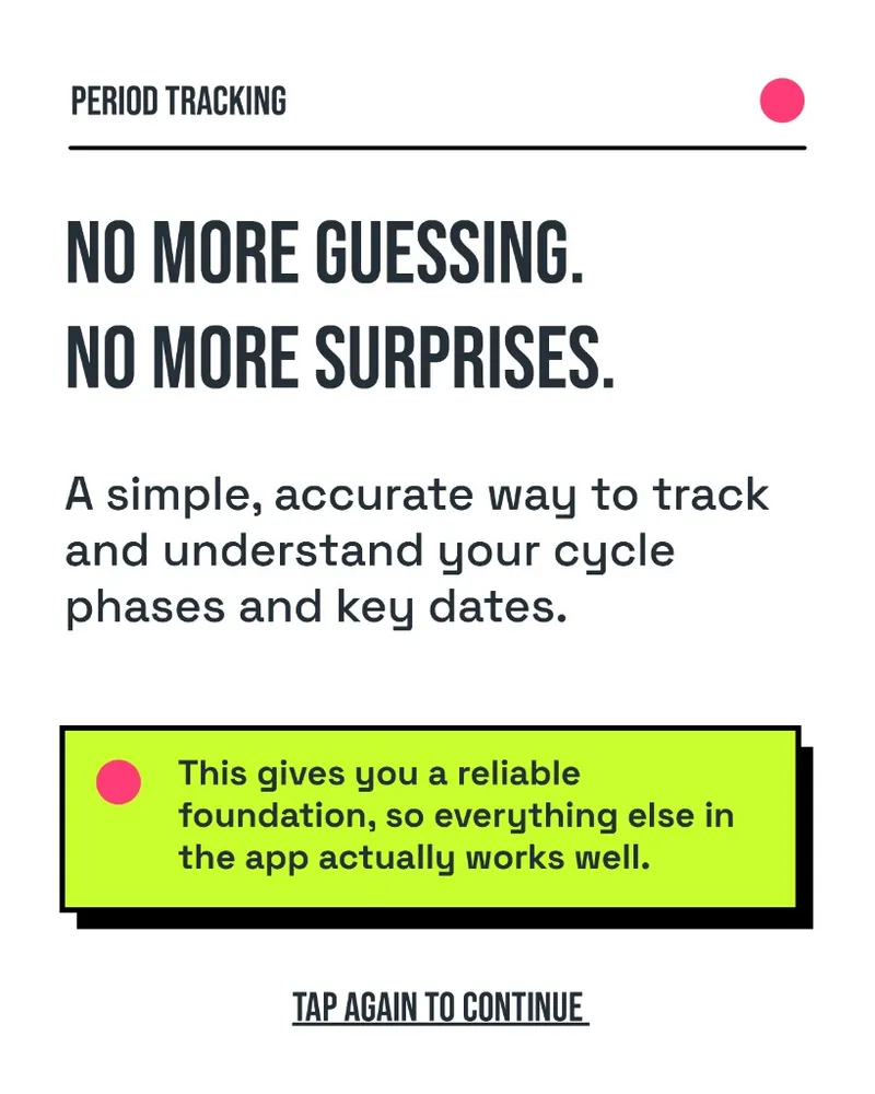 Period Tracking Details