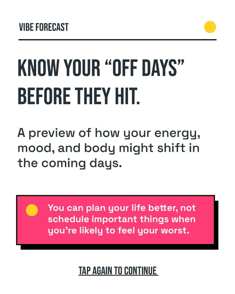 Vibe Forecast Details